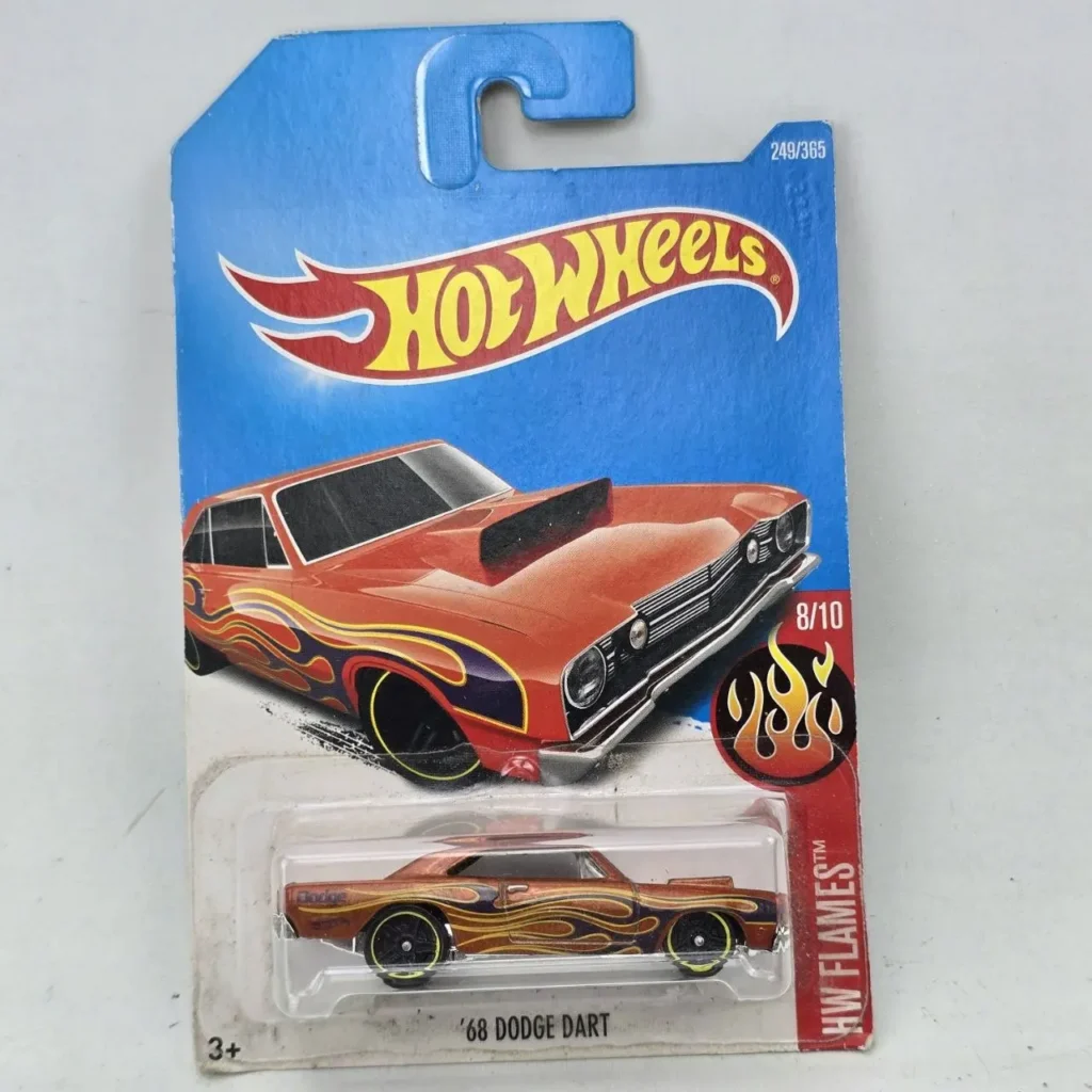 Hot Wheels '68 Dodge Dart HW Flames die-cast car nuevo en paquete. by Remates Narvaja