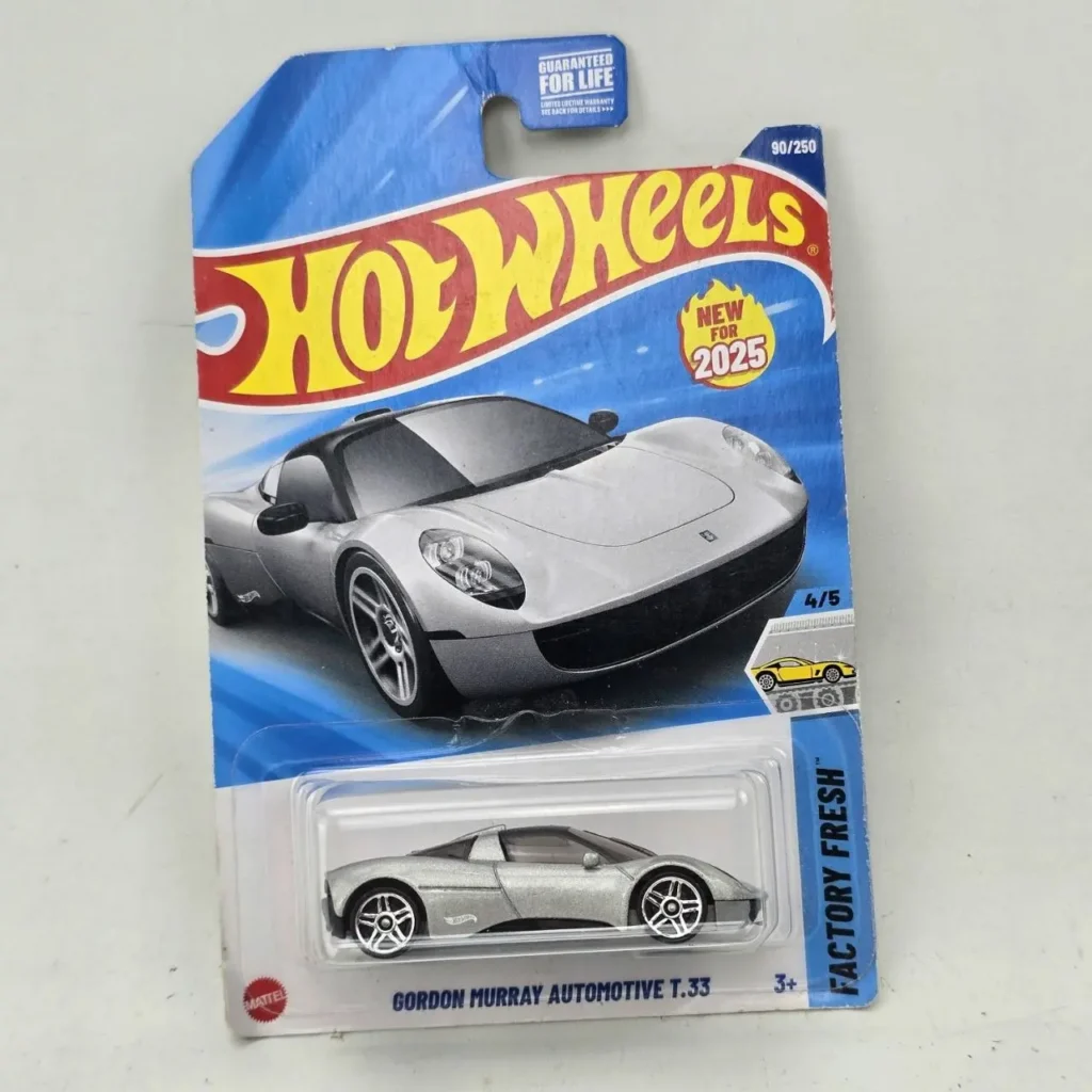 Hot Wheels Gordon Murray Automotive T.33 plateado Factory Fresh Nuevo 2025 90/250. by Remates Narvaja
