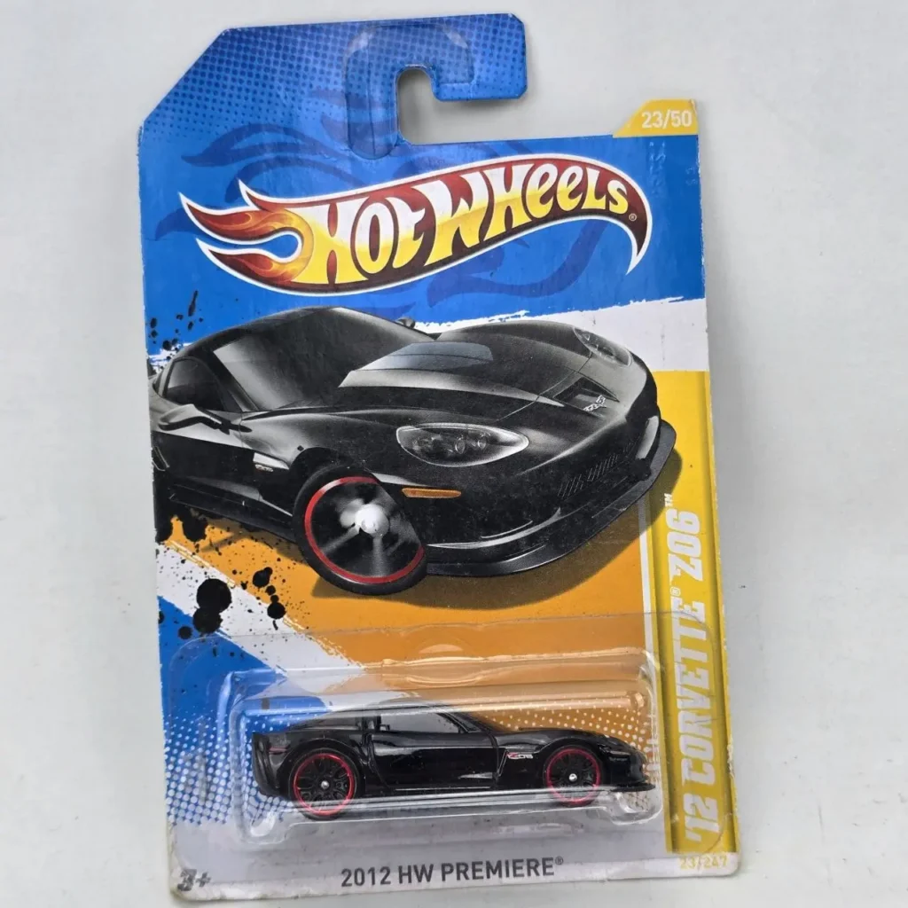 Hot Wheels 2012 HW Premiere Corvette Z06 negro nuevo en empaque. by Remates Narvaja