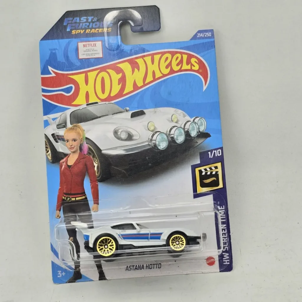 Hot Wheels Fast & Furious Spy Racers Astana Hotto, coche de juguete blanco nuevo en su empaque. by Remates Narvaja
