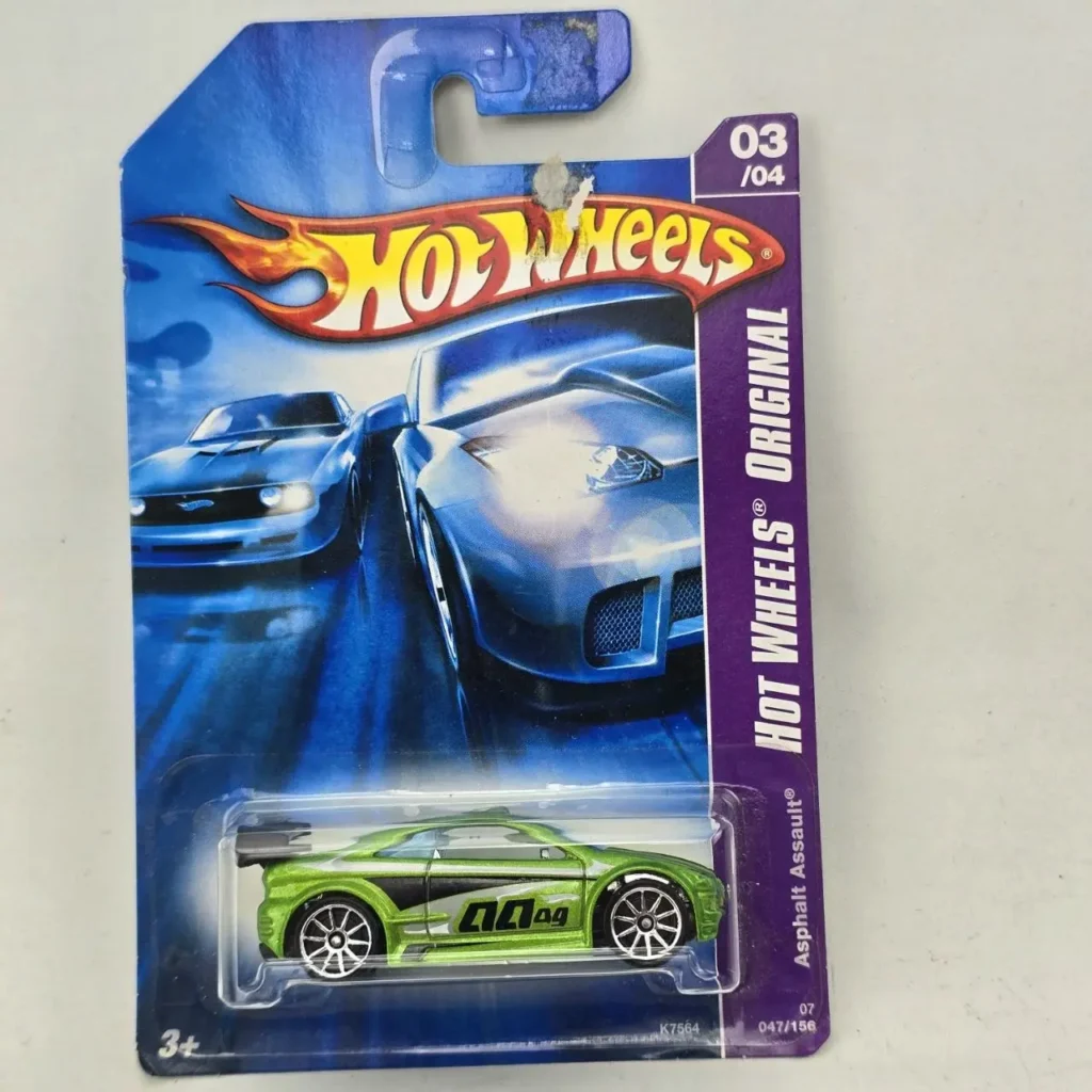 Coche Hot Wheels Original Asphalt Assault verde en empaque. by Remates Narvaja