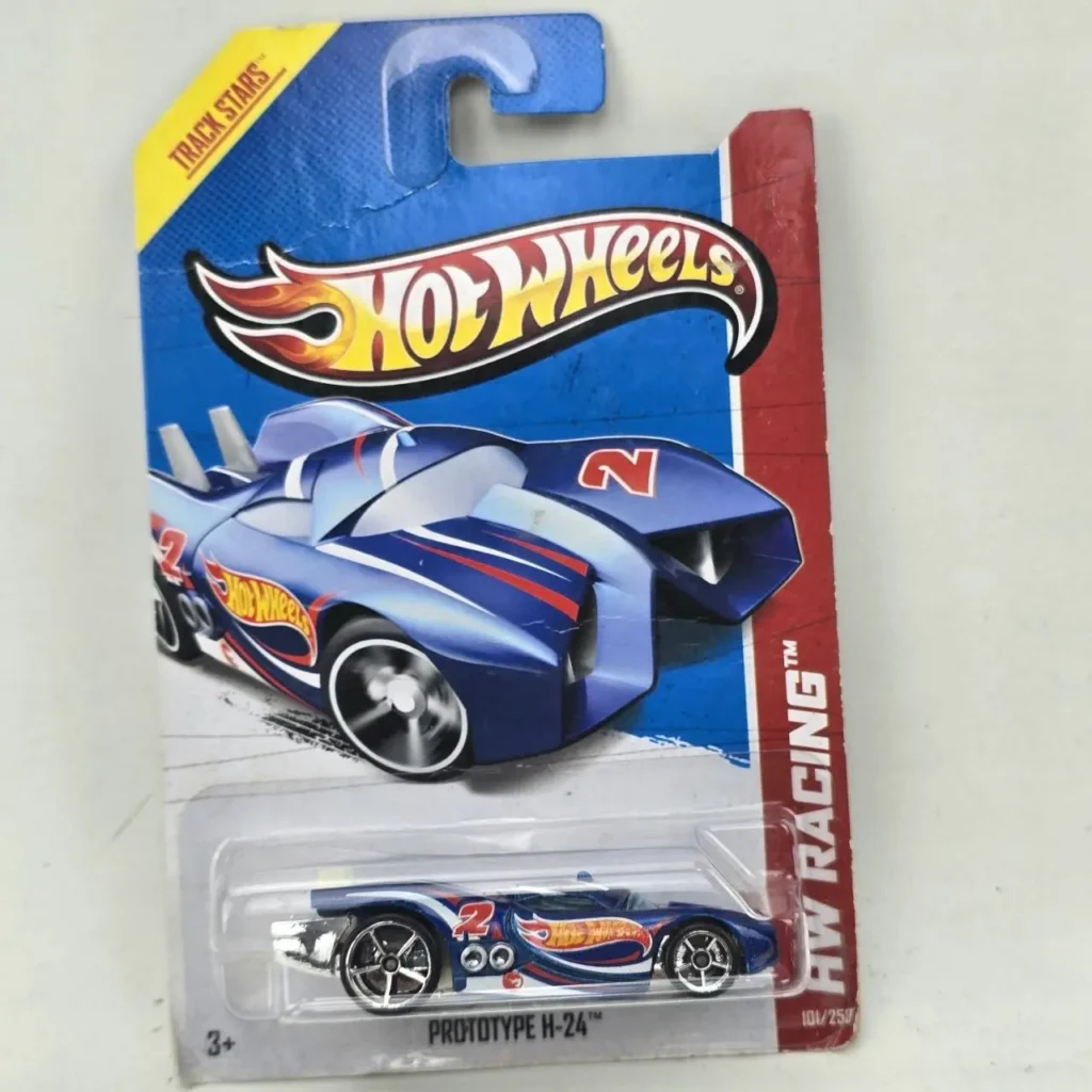 Hot Wheels Prototype H-24 azul nuevo en empaque HW Racing. by Remates Narvaja