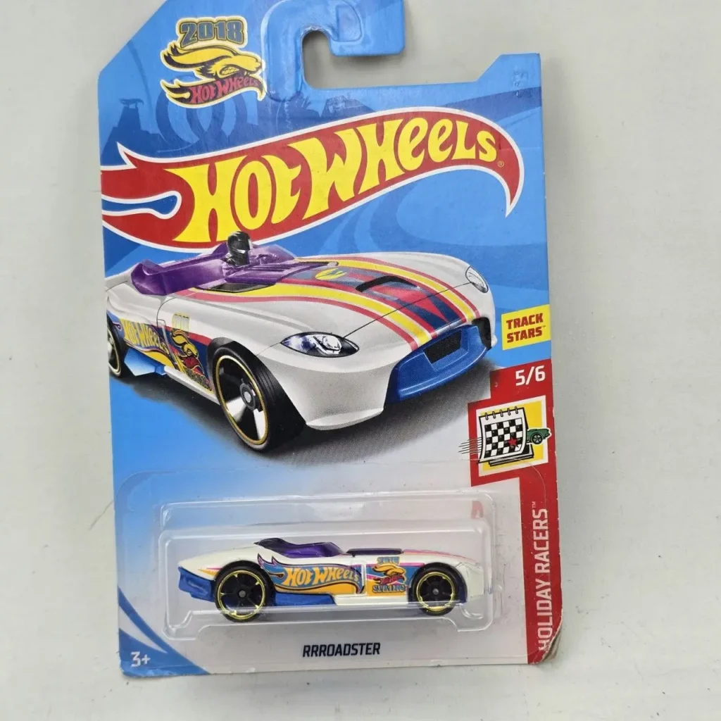 Hot Wheels RRROADSTER 2018 blanco Holiday Racers, nuevo en blister. by Remates Narvaja