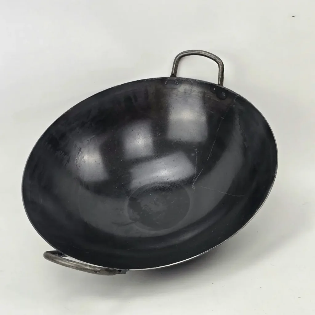 Wok de acero al carbono con dos asas. by Remates Narvaja