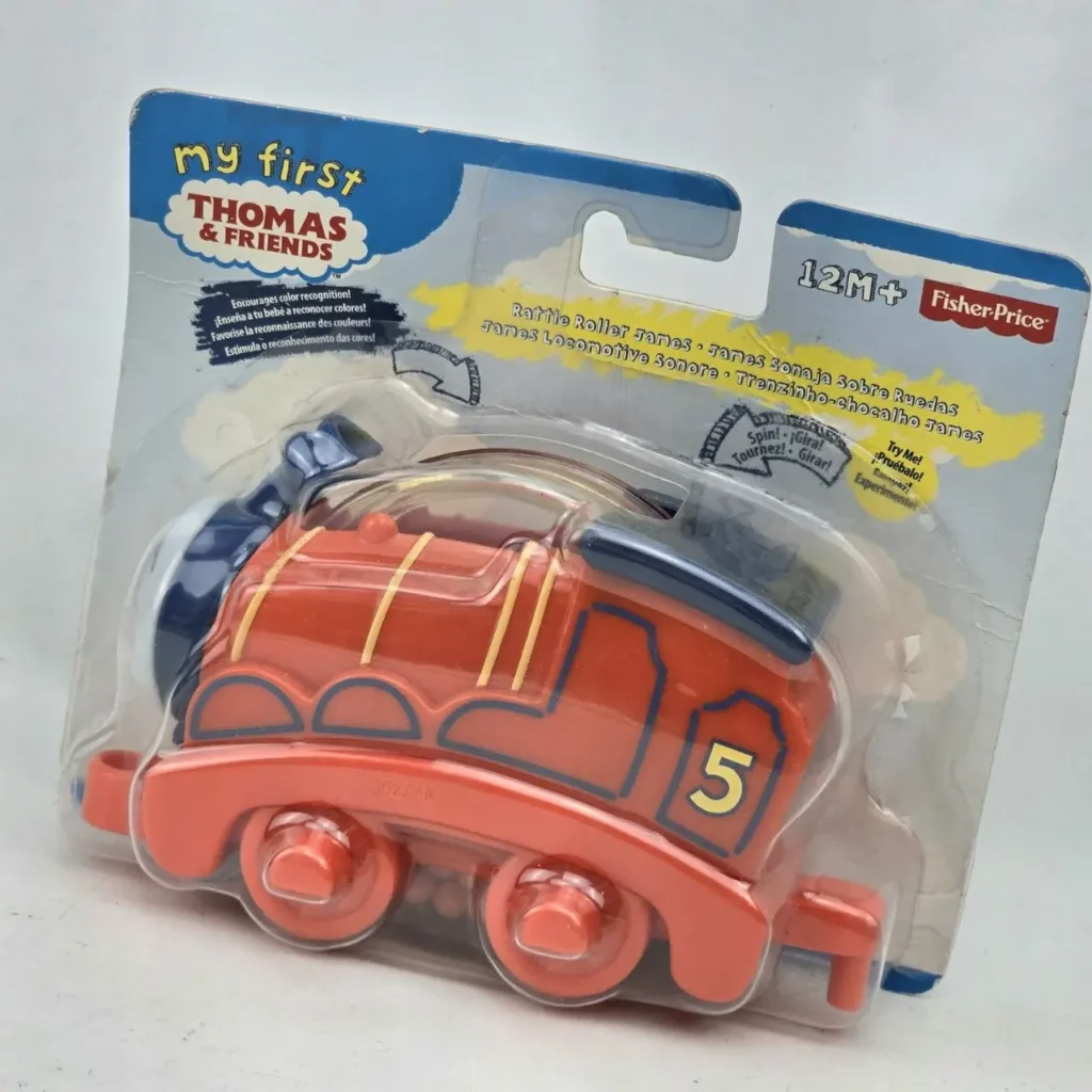 Fisher-Price My First Thomas & Friends Rattle Roller James red toy train, new in package. by Remates Narvaja