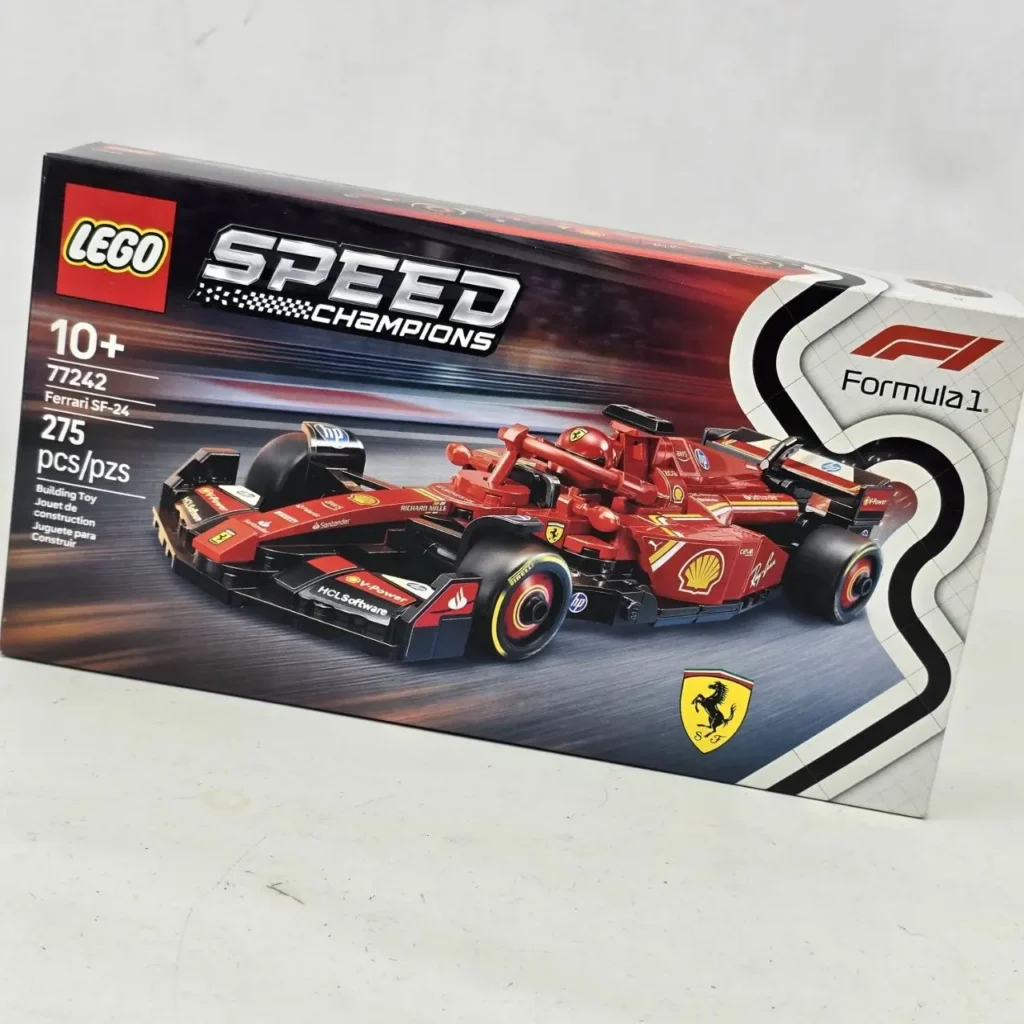 Caja del set LEGO Speed Champions Ferrari SF-24 Formula 1 77242. by Remates Narvaja