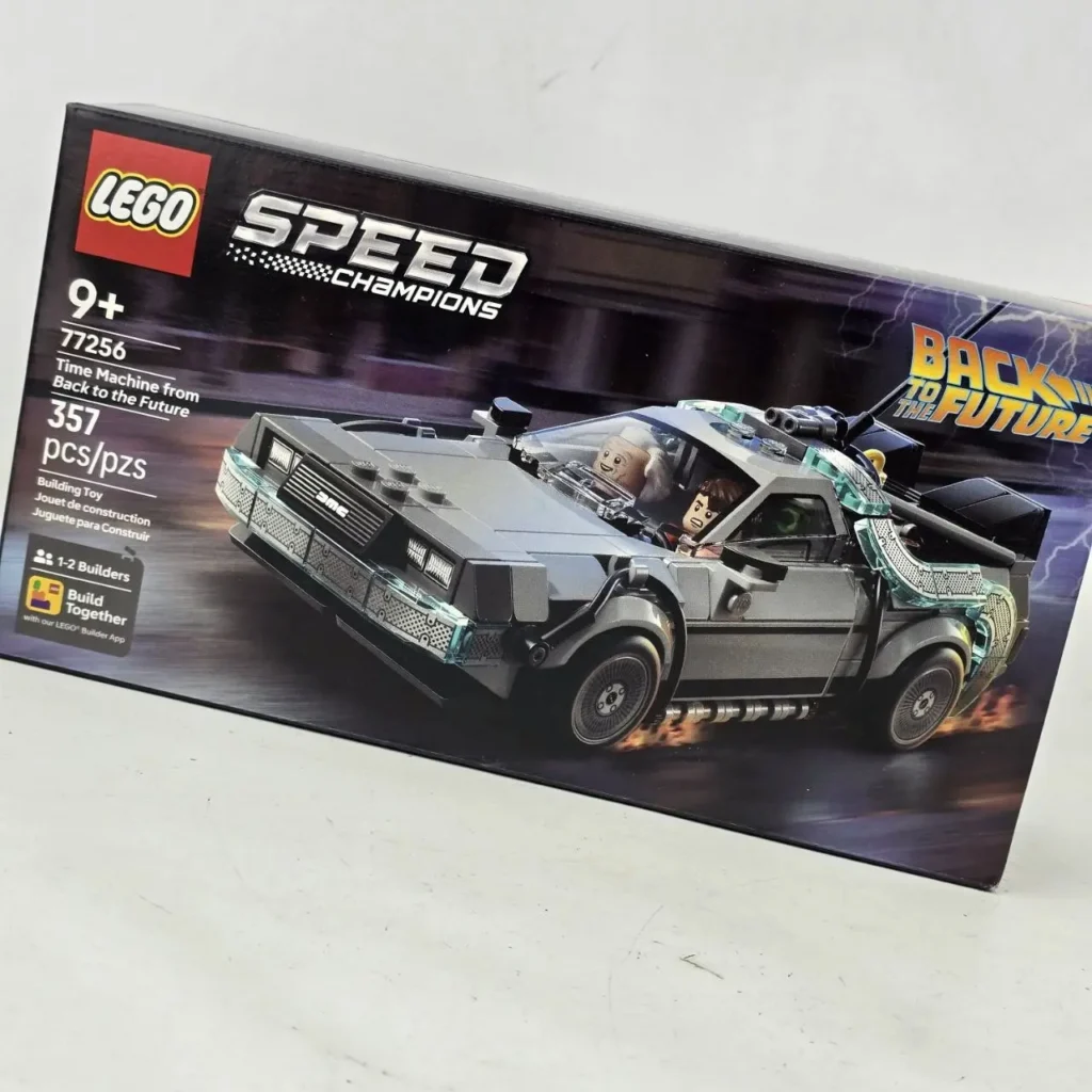Caja del set LEGO Speed Champions 77256 DeLorean Máquina del Tiempo de Regreso al Futuro. by Remates Narvaja