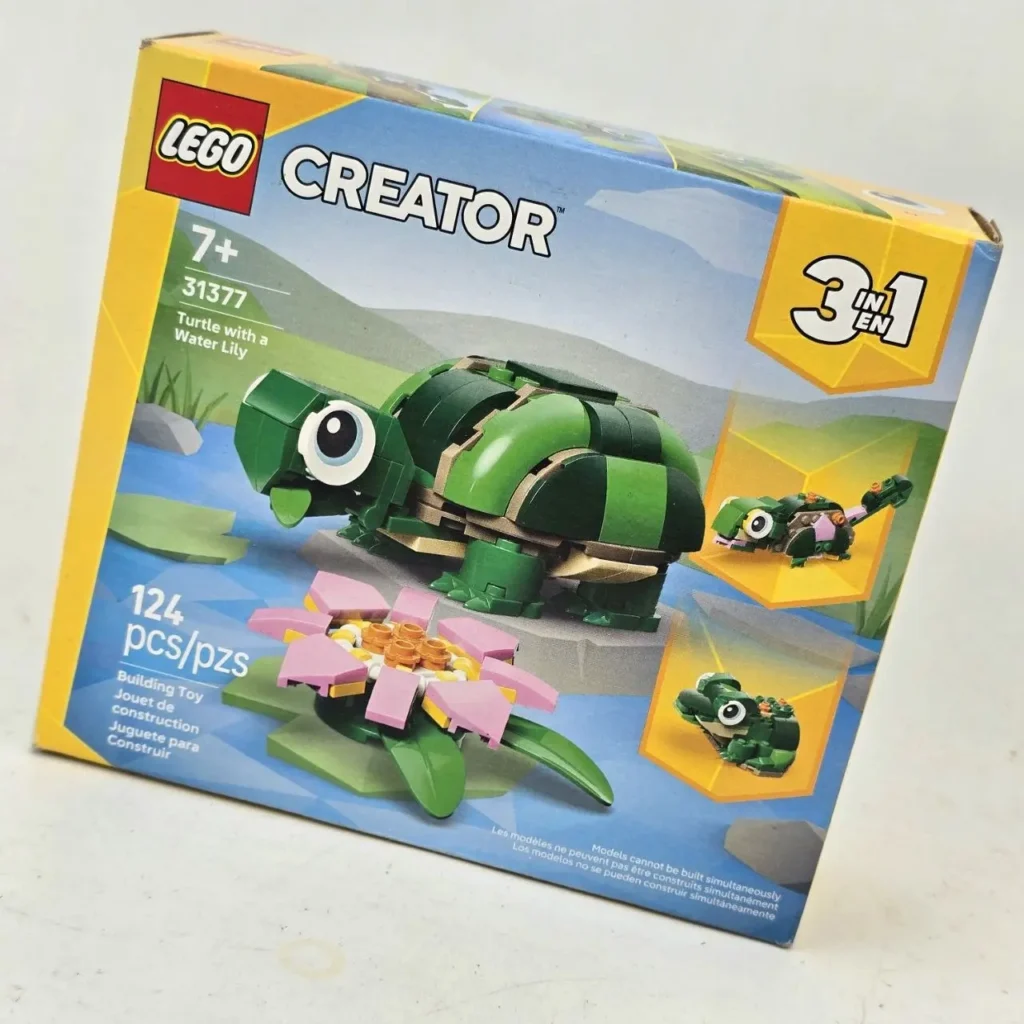 LEGO Creator 31377 Tortuga con Lirio de Agua 3 en 1 by Remates Narvaja