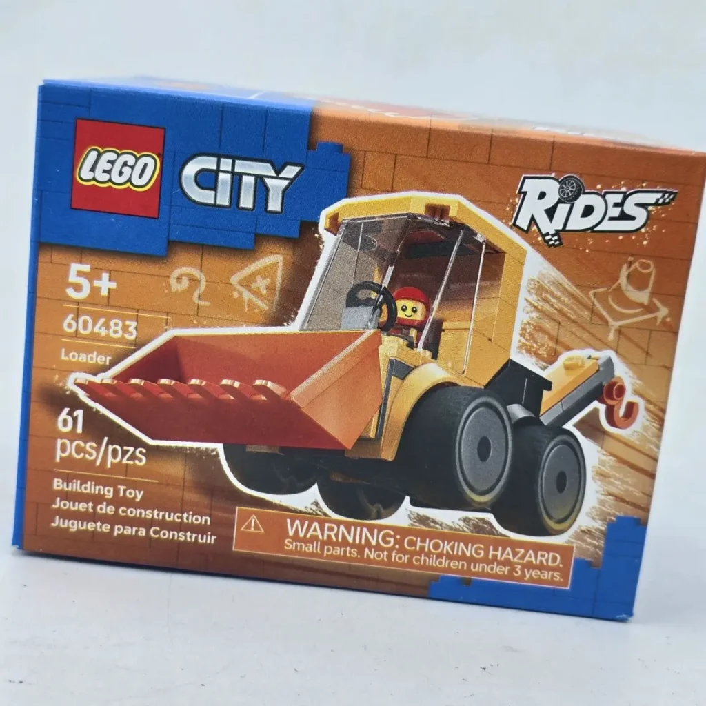 Set LEGO City 60483 Loader, vehículo de construcción amarillo. by Remates Narvaja
