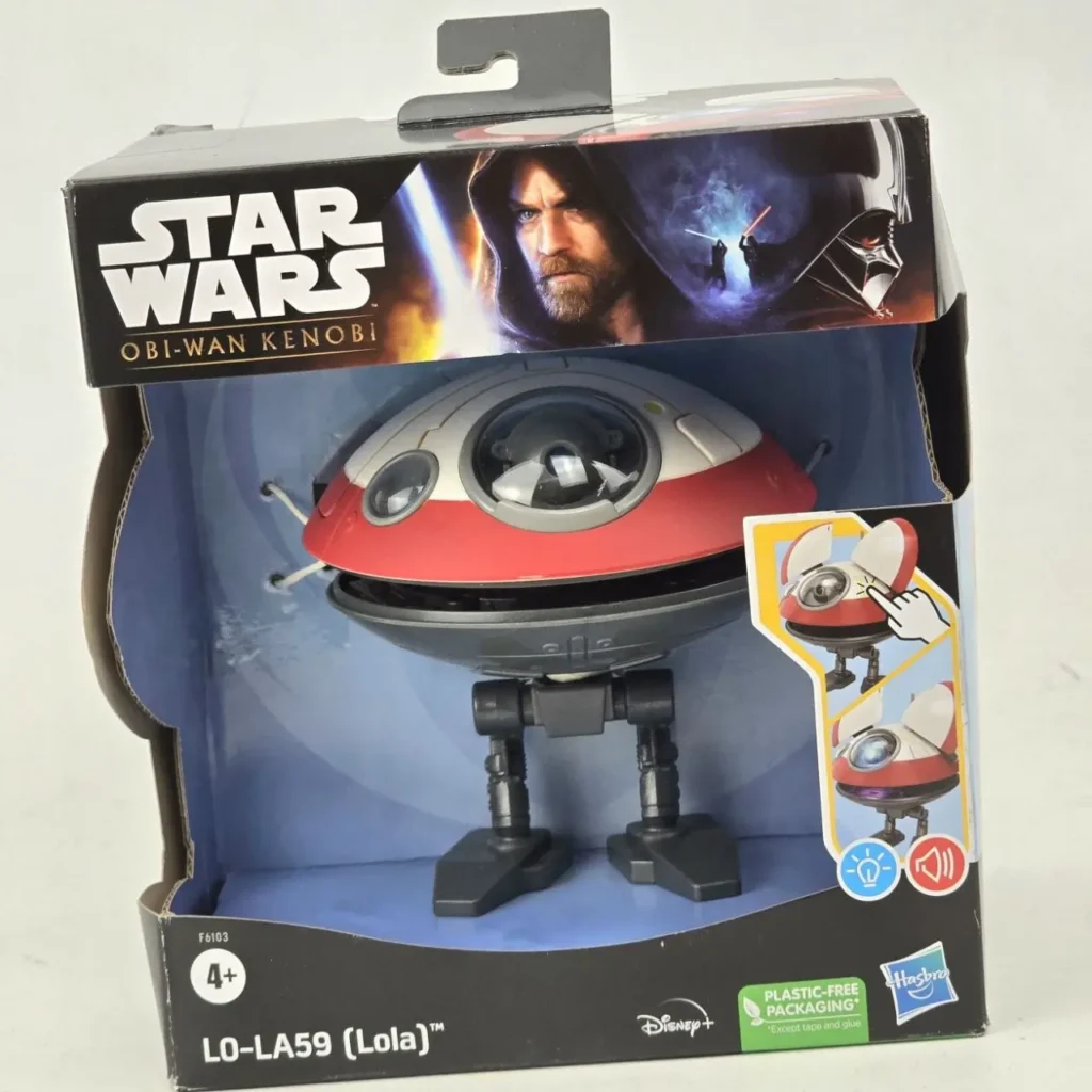 Droide LO-LA59 (Lola) de Star Wars Obi-Wan Kenobi de Hasbro en caja. by Remates Narvaja